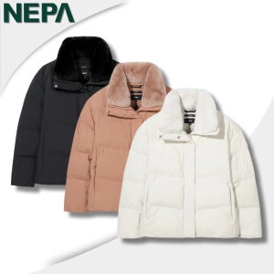 네파 숏패딩 구스 프리미아 여성 렉스퍼 2레이어 생활방수 RDS 거위털 보온 숏패딩