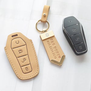 더레이즈 BYD 시라이언7 키케이스 자동차 가죽 키커버