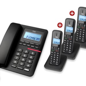 아이텍 IK-3010M3 발신자 유무선전화기 유선 1개 무선 3개