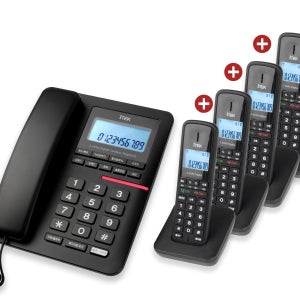 아이텍 IK-3010M4 발신자 유무선전화기 유선 1개 무선 4개