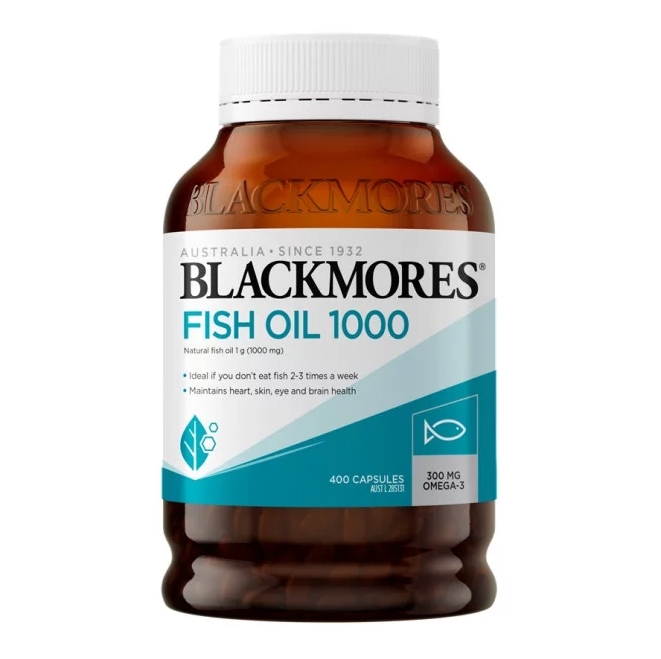 <b>블랙모어스</b> 오메가3 무취 피쉬오일 1000mg 400캡슐