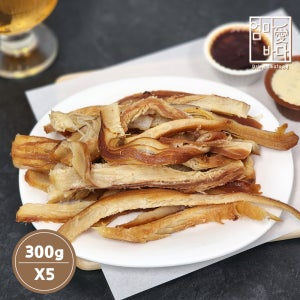 바베큐오징어 페스츄리오징어 1.5kg 주전부리 300g 5팩 마른안주 엄마애바다