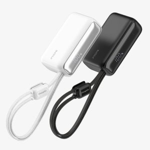 ChargeGo PD 고속충전 10000mAh 기내반입 일체형 미니 보조배터리