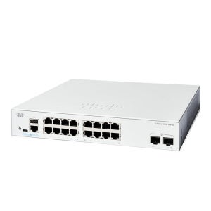 CISCO 16포트 기가비트 2SFP L2 스위칭허브 C1200-16T-2G