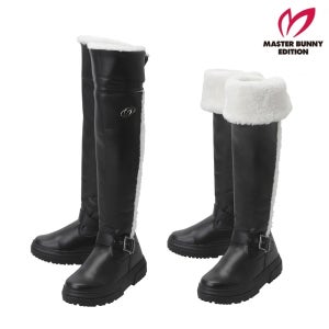 마스터바니 여성 골프화 스파이크리스 퍼 방한 롱 부츠 D4SE504