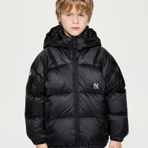 [MLB 키즈] 아웃도어 에어쉘 립스탑 숏 덕다운 NY (Black) 7ADJB0856