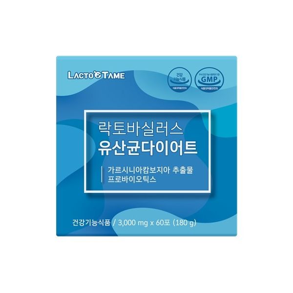 <b>한국바이오팜</b> 락토바실러스 유산균다이어트 180g 1개 쾌변 <b>변비</b> 면역 식이섬유 질유산균