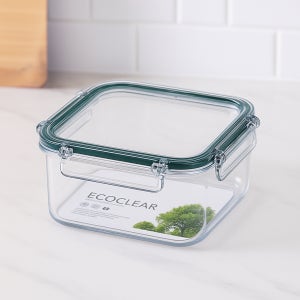 코멕스 에코 클리어 보안용기 냉동 전자레인지 소분 반찬통 1.2L, 1개