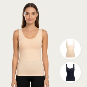 [누누시크] 복부등살 중간보정 경량 런닝 탱크탑