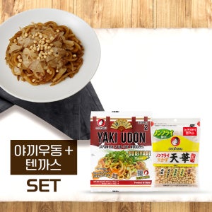 오타후쿠 야끼우동 논프라이 텐까스 SET 볶음우동 캠핑요리 간편식 즉석요리 일식
