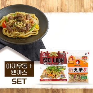 오타후쿠 야끼우동 텐까스120g SET 볶음우동 캠핑요리 간편식 즉석요리 일식