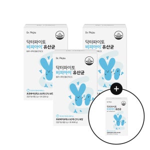 [리발란스 기획전] 닥터파이토 비피아이 유산균 어린이 키즈 100% GRAS 등재 비피더스 30포, 4개
