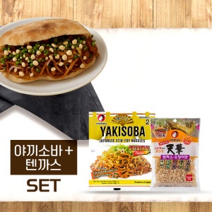 오타후쿠 야끼소바 텐까스50g SET 볶음우동 캠핑요리 간편식 즉석요리 일식