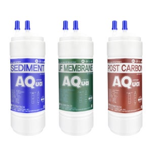 LG정수기 J611SS75 전체세트 필터테크 정수기필터호환 실속형 5인치 단방향 (UF)