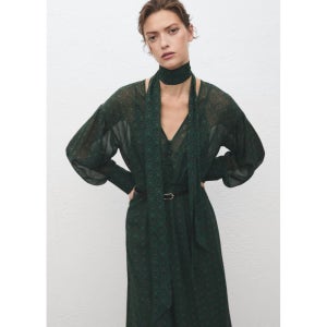 MANGO WOMAN 드레스 LUCIA Green 17015834