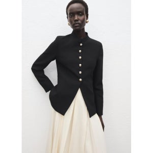 MANGO WOMAN 자켓 SOFIA Black 17946362