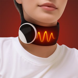 페인바이 100hz 속근 저주파기 목 얼굴 승모근 어깨 전용 EMS 마사지기