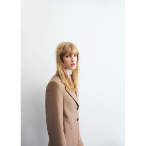 MANGO WOMAN 블레이저 NATALIE Medium Brown 17076003