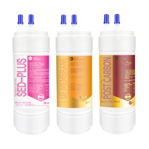 LG정수기 J811S35 전체세트 필터테크 정수기필터호환 프리미엄플러스 단방향 5인치 (UF)