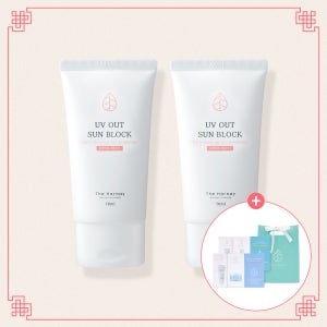 더하르나이 혼합자차 선크림 SPF50+ PA+++ 70ml, 2개
