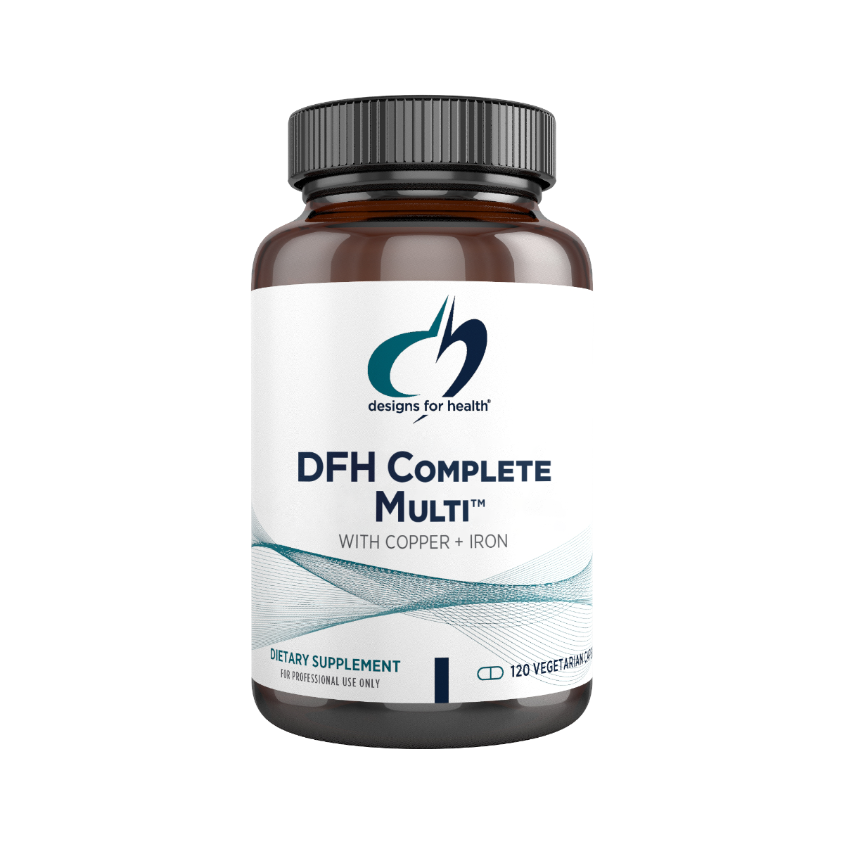 [3팩]<b>디자인포헬스 구리</b> + 철분 함유 DFH Complete Multi 120정