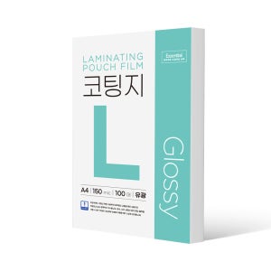 카피어랜드 에센셜 정전기 방지 코팅지 코팅필름 A4 150mic, 100매