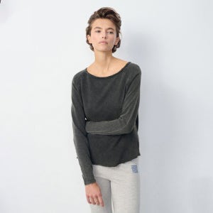 [AMERICAN VINTAGE] 아메리칸 빈티지_Sonoma 소노마 긴팔 티셔츠 BLACK