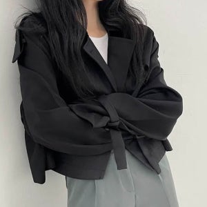크롭 프렌치 자켓 클래식 숏자켓 데일리 아우터 트위드 봄 가을 간절기 재킷