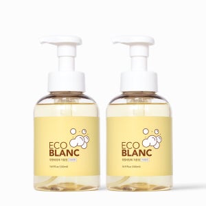 에코블랑 젖병세정제 거품형 무향 500ml 2개