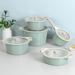 오슬로 마린 IH 인덕션 세라믹 코팅 냄비 양수 24cm