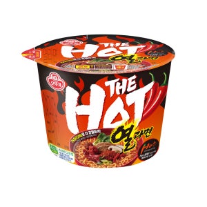 오뚜기 더핫 열라면 용기 105g, 1개