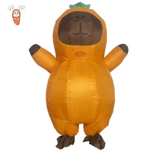 할로윈데이 코스튬의상 카피바라 풍선옷 에어슈트 인형탈 졸업사진컨셉 (키150-190)