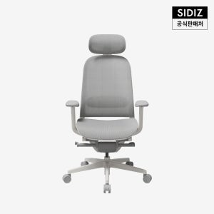 시디즈 T60 AIR 컴퓨터 사무용 책상 의자 HLDA 라이트 그레이