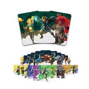 젤다의전설 아미보 가논돌프+젤다+링크 킹덤의눈물 40종게임카드 닌텐도 스위치 아미보카드