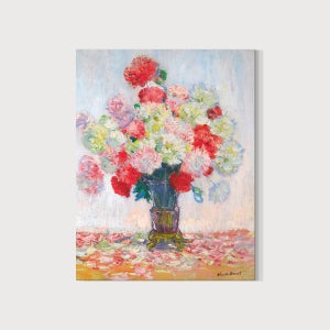 클로드 모네 명화 인테리어 그림 액자 클로드 모네_모란이 든 꽃병 캔버스 10호