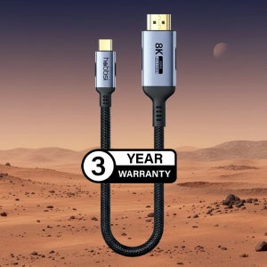 햅시 USB C TO HDMI 8K 케이블 2M C타입 TV연결 미러링 애플 삼성 스마트폰