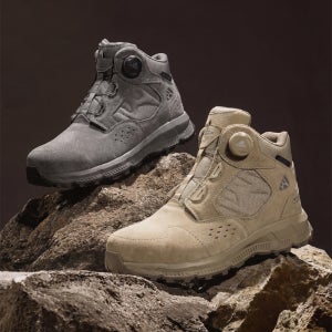 손 안 대고 신는 바로인 매그넘 발볼넓은 경량 세이프티 안전화 작업화