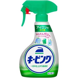 일본 카오 키핑 다림풀 다림질 스프레이 본품 400ml 옷풀