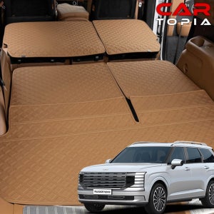 2025 팰리세이드 LX3 스퀘어 가죽 트렁크매트 하이브리드 7인승 전동폴딩 트렁크 용품