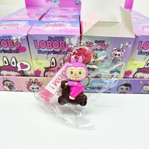 라부부 피규어 키링 세트(피규어 4개)