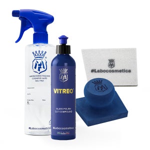 [유막 관리 세트] 마프라 라보코스메티카 비트레오+ 라보 퀵 손잡이 패드 세트+ 라보 소분통 (블루)