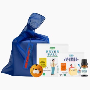 어반파파 이지런드리 선물세트 (세탁세제, 드라이어볼, 아로마오일, 선물포장)