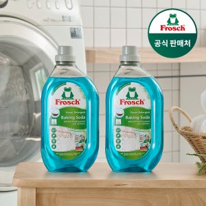 프로쉬 세탁세제 1.5L, 베이킹소다, 2개