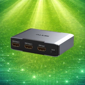 이지넷 1대2 8K 모니터 오디오분리 다운스케일 HDMI 분배기 부이우 8332SP8K60