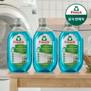 프로쉬 세탁세제 1.5L, 베이킹소다, 3개