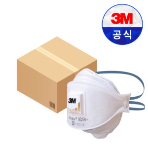 3M 방진 마스크 9322K+, 방진 1급 120매/CASE