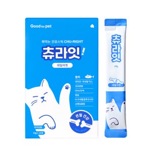츄라잇 국산 고양이 짜먹는 종합 영양제 14포