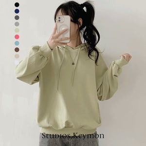 10컬러 무지후드티 오버핏 루즈핏 박시한 기본 남녀공용