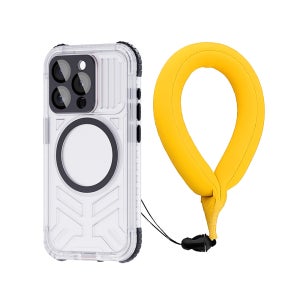 위베런 퍼펙트 젤리범퍼 핸드폰 방수케이스 2세대 맥세이프 아이폰 전용+구명팔찌 둥둥스트랩