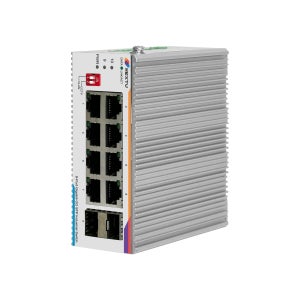 이지넷 AI지능형 산업용 8포트 1G 2SFP 이더넷 스위치 허브 스랑돈 8528GDT